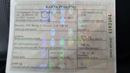 Zdjęcie przedmiotu: Porsche Macan S Diesel