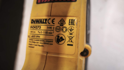Zdjęcie przedmiotu: Młotowiertarka bezszczotkowa SDS-Plus XR, DeWalt DCH273