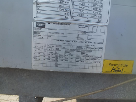 Zdjęcie przedmiotu: MEGA FLIEGL SDS 350 curtain semi-trailer