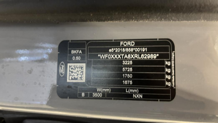 Zdjęcie przedmiotu: Ford Transit Custom 320 2.0 TDCi E6.2 3.3t L2 Tourneo Active Oświadczenie o utracie DR