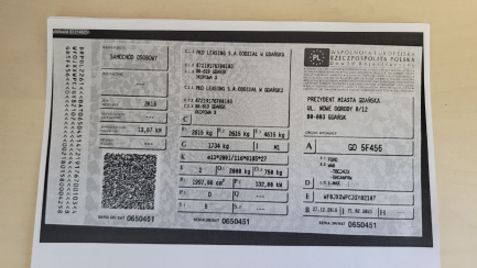 Zdjęcie przedmiotu: Ford S-max 2.0 TDCi 4WD Titanium Oświadczenie o utracie DR