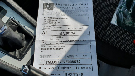 Zdjęcie przedmiotu: SKODA, Octavia III Kombi 13-17,  1.6 TDI Ambition