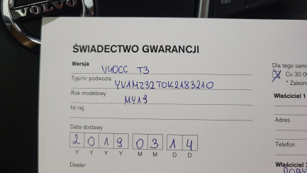Zdjęcie przedmiotu: Volvo V40 Cross Country T3 Drive-E Summum aut