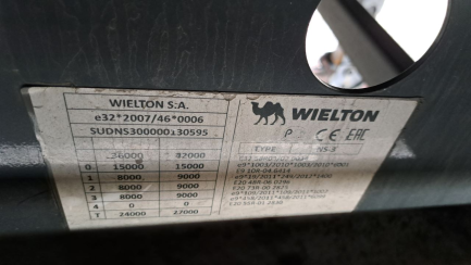 Zdjęcie przedmiotu: WIELTON NS3K Високобортовий 