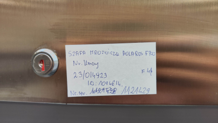 Zdjęcie przedmiotu: Szafa mroźnicza Bolarus model F700Inox R ICE