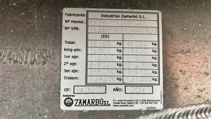 Zdjęcie przedmiotu: ZAMARBU SR01 39.0t