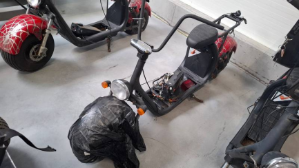 SKUTER ELEKTRYCZNY Shansu Egreen