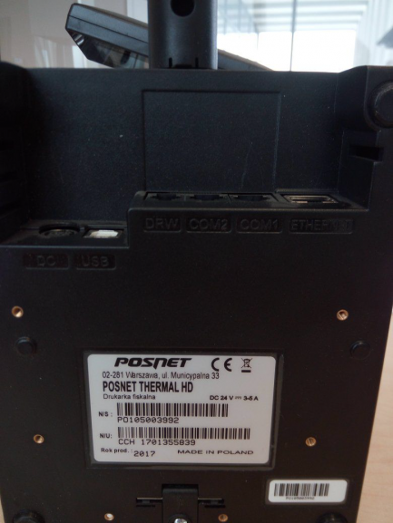 Zdjęcie przedmiotu: PACKAGE AUCTION A set of electronic equipment (2x POS Terminal, NPOS order printer, SWITCH)