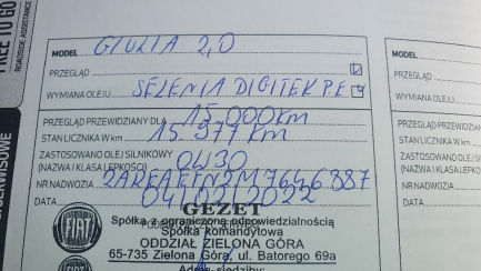 Zdjęcie przedmiotu: ALFA ROMEO GIULIA 2.0 Turbo Business aut