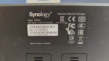 Zdjęcie przedmiotu: Serwer plików Synology DS920+
