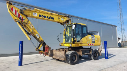 Koparka kołowa Komatsu PW200-7E0