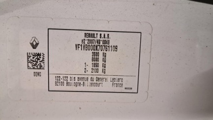 Zdjęcie przedmiotu: RENAULT/DPR Master FWD 2.3 dCi L3H1 Extra S&S+E E6 3.5t