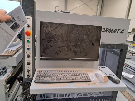 Zdjęcie przedmiotu: FORMAT 4 H150 CNC machining center 22.32