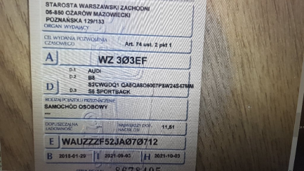 Zdjęcie przedmiotu: Audi S5 3.0 TFSI Quattro Tiptronic