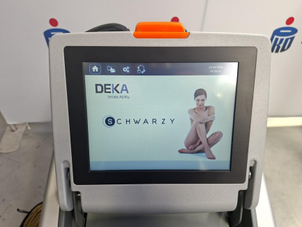Zdjęcie przedmiotu: Urządzenie medyczne DEKA SCHWARZY wykorzystujące pole elektromagnetyczne do budowania mięśni i modelowania ciała