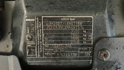 Zdjęcie przedmiotu: Iveco Daily 35S18H E6 3.5t