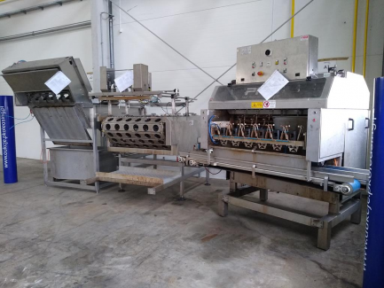 Zdjęcie przedmiotu: Apple peeler PND S.r.l. Fruit Processing Machinery Italy PEELING MACHINE PL6 160 BG