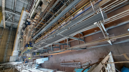 Zdjęcie przedmiotu: Rebar cutting line Shilt Engineering BV (Netherlands) Multibar 300