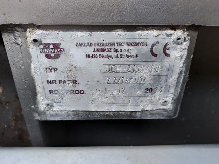 Zdjęcie przedmiotu: UNIMASZ SCH-2100/10 screw cooler - 2 pcs.