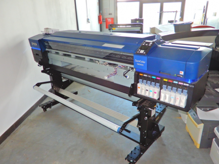 Zdjęcie przedmiotu: Large format printer (eco-solvent plotter) EPSON SC-S80610 K271A