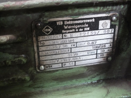 Zdjęcie przedmiotu: Disc lathe