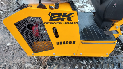 Zdjęcie przedmiotu: BERGER KRAUS BK800 B mini excavator