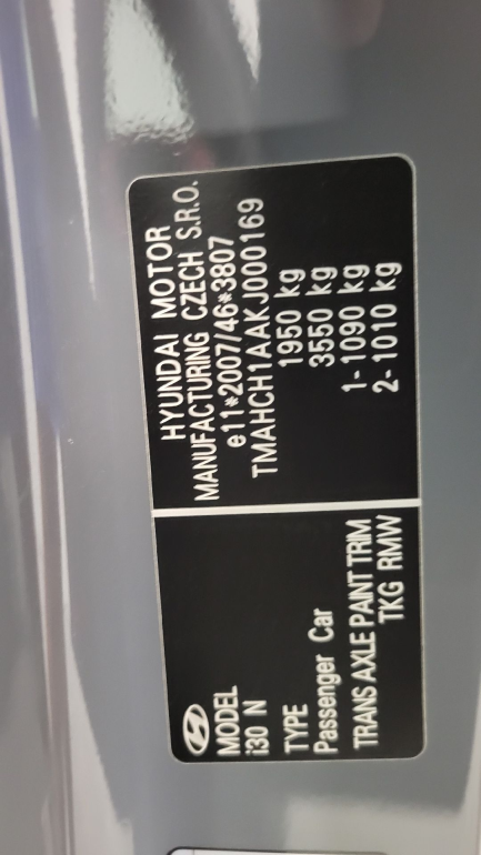 Zdjęcie przedmiotu: Hyundai I30 Fastback 2.0 T-GDI N Performance
