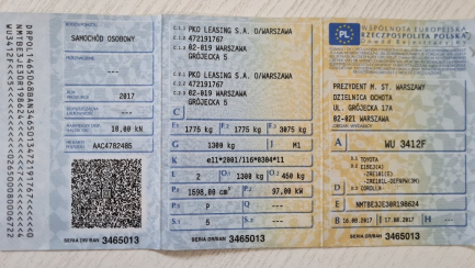 Zdjęcie przedmiotu: Toyota Corolla sedan 1.6 Comfort