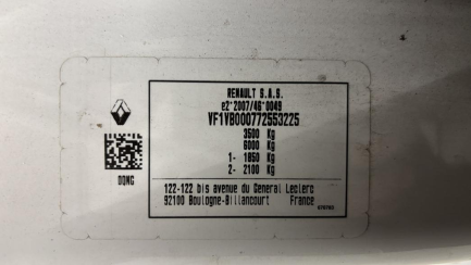 Zdjęcie przedmiotu: RENAULT/PARTNER MASTER FWD 2.3 dCi E6 3.5t L3H1 Extra S&S+E