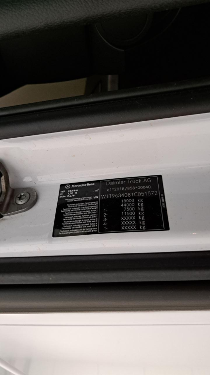 Zdjęcie przedmiotu: Mercedes-Benz Actros E6 18.0t