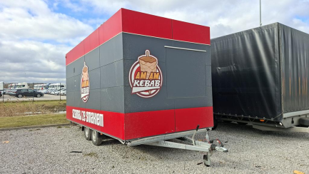 Zdjęcie przedmiotu: Przyczepa gastronomiczna ZP352 TRAILERS