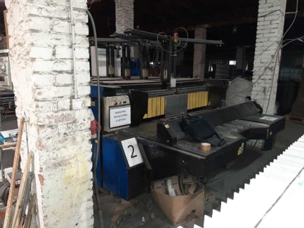 Zdjęcie przedmiotu: Rotary line designed for printing and cutting out boxes and flap boxes made of corrugated cardboard KOBOX SLOT 45 3KR 2500