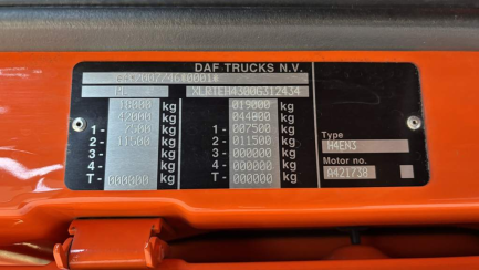 Zdjęcie przedmiotu: DAF XF 480 FT Space Cab E6 21.0t