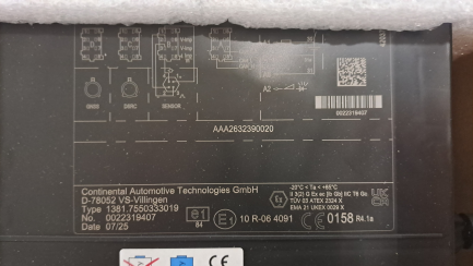 Zdjęcie przedmiotu: VDO digital tachograph version G2V2