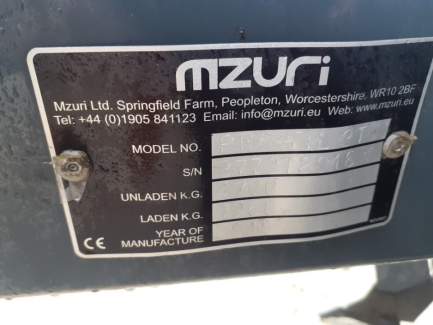 Zdjęcie przedmiotu: Agregat uprawowo siewny do uprawy bezorkowej Mzuri PRO-TIL3T