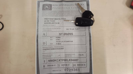 Zdjęcie przedmiotu: Ford F-MAX 500 12.7 TDCi E6d 18.0t Oświadczenie o utracie DR