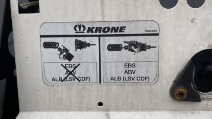 Zdjęcie przedmiotu: KRONE SDP 27 43.0t Dropside