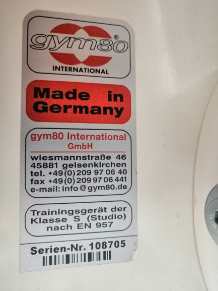 Zdjęcie przedmiotu: GYM80 TRAINING DEVICE Medical knee Stretch