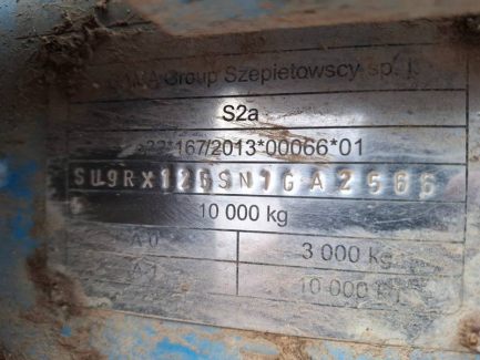 Zdjęcie przedmiotu: Rozrzutnik obornika EUROMILK BUFFALO RX 1250