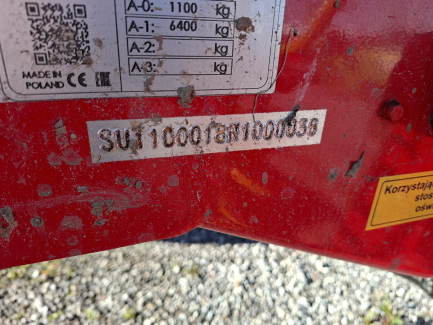 Zdjęcie przedmiotu: UNIA RCW 45 fertilizer spreader