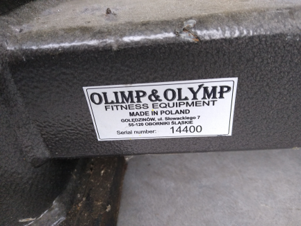 Zdjęcie przedmiotu: Olimp & Olymp MFP 037 device for exercising the oblique abdominal muscles