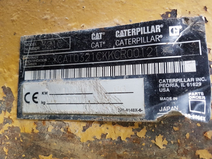 Zdjęcie przedmiotu: CATERPILLAR 321C LCR tracked excavator