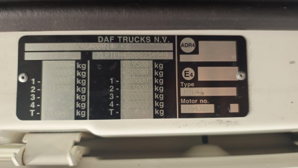 Zdjęcie przedmiotu: DAF XF FT Space Cab 480 E6 21.0t