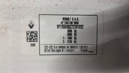 Zdjęcie przedmiotu: Renault Master FWD 2.3 dCi E6 3.5t L3H1 Extra S&S+E 