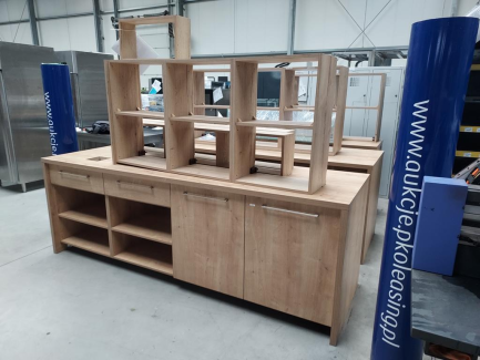 Zdjęcie przedmiotu: Bar furniture (3x cupboard, 4x shelf, 1x glass extension)