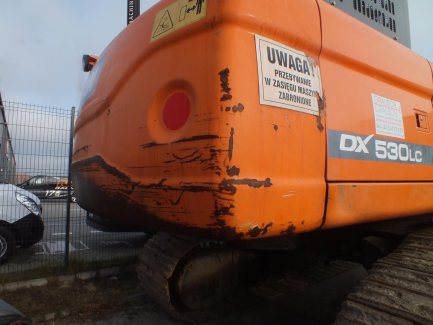 Zdjęcie przedmiotu: Koparka gąsiennicowa DOSSAN DX 530 LC-3