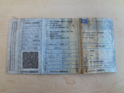 Zdjęcie przedmiotu: Original price PLN 22 000 NET KRONE SD Curtain trailer