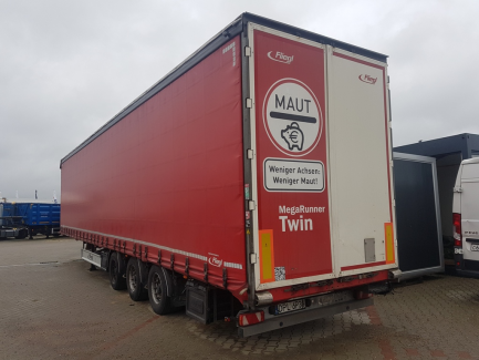 Zdjęcie przedmiotu: Curtain semi-trailer MEGA (Coilmulde) Fliegl SDS