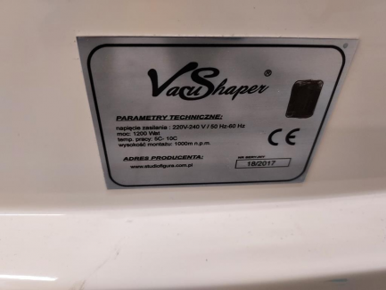 Zdjęcie przedmiotu: Vacu Shaper cosmetic device