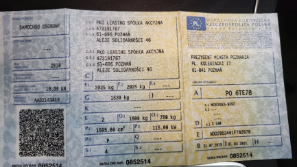 Zdjęcie przedmiotu: Mercedes-benz C 180 9G-TRONIC Coupe